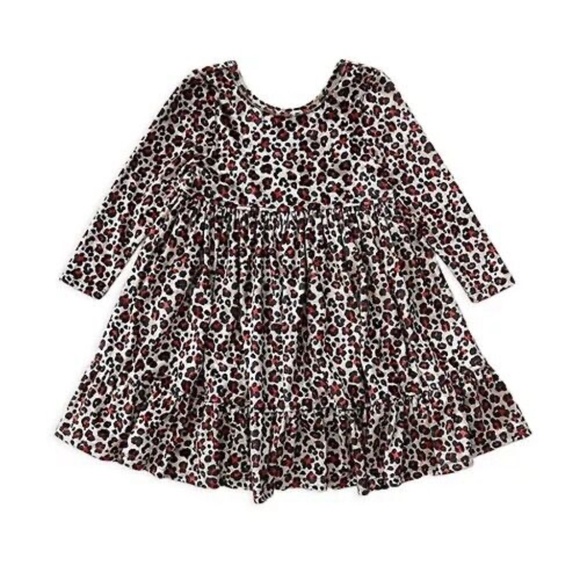 open lace back dress Pink Chicken | Girls Lame Steph Dress main image 1